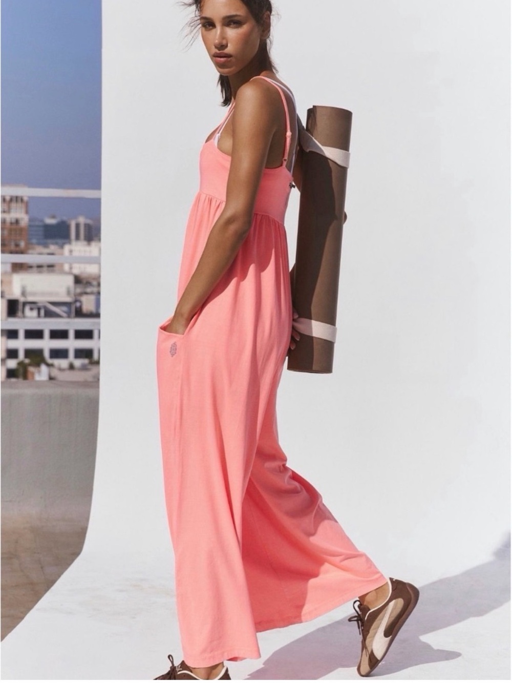 Free People Movement Hot Shot Strappy Onsie NWT
